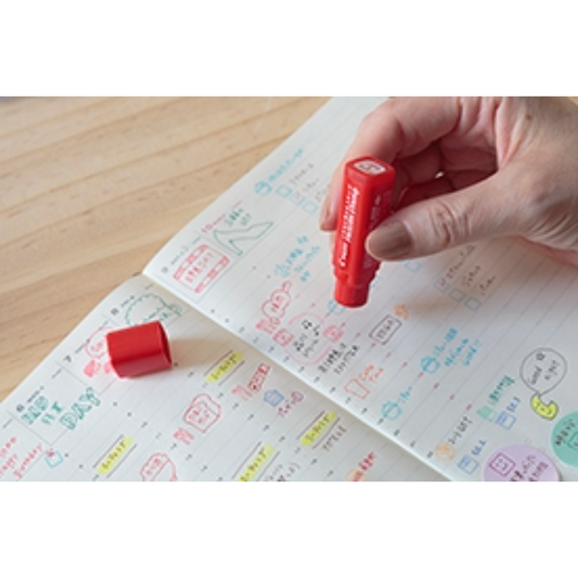 フリクションスタンプ(ヨガ&休み)