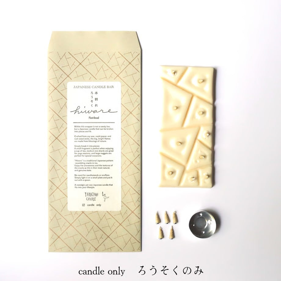 氷割れろうそく｜高澤ろうそく